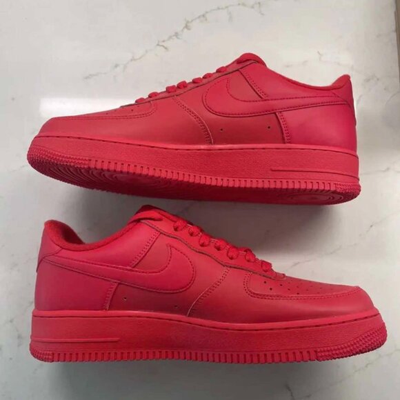 Triple Red Air Force 1 BRAND NEW - Picture 2 of 7